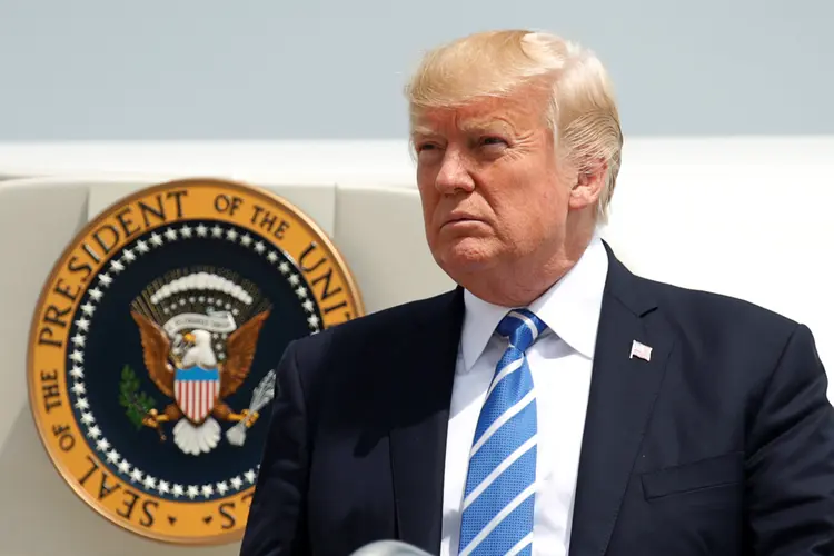 Donald Trump, presidente dos Estados Unidos (Kevin Lamarque/Reuters)