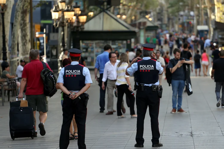 Ataques em Barcelona: investigadores tentar conhecer os motivos do deslocamento e se tem alguma relação com os atentados (Sergio Perez/Reuters)