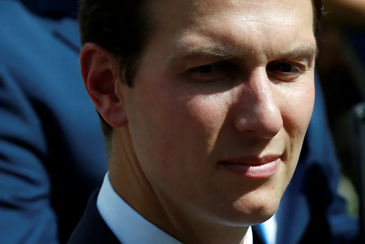 Jared Kushner: Kushner transmitiu a Abbas a perspectiva de Trump perante uma possível volta às negociações entre israelenses e palestinos (Yuri Gripas/Reuters)