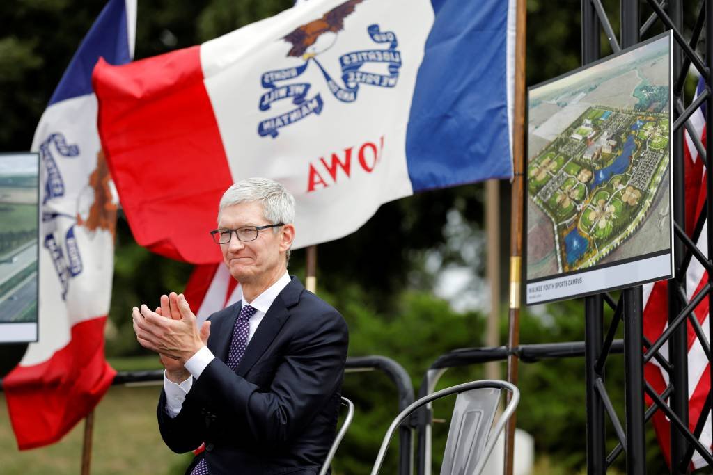 Apple construirá data center de US$ 1,3 bi em Iowa