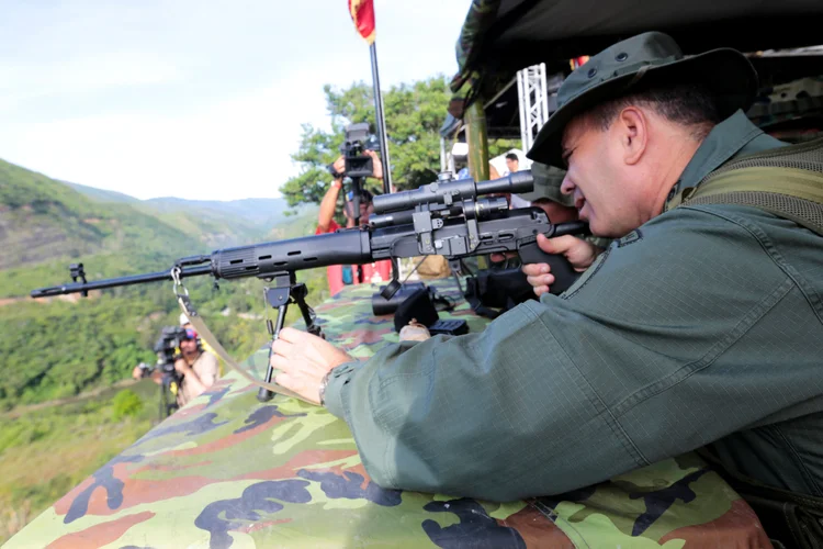 Exército da Venezuela: governador de La Guajira criticou a invasão no Twitter durante o fim de semana (Foto/Reuters)