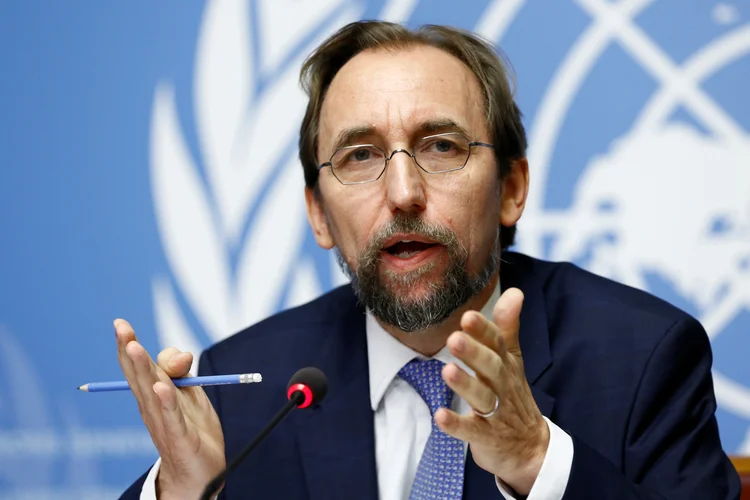 Zeid Ra'ad al-Hussein: "ao longo do tempo nós vimos uma erosão da vida democrática na Venezuela" (Denis Balibouse/Reuters)