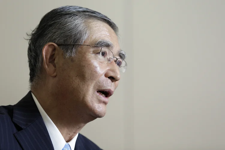 CEO da Hitachi Zosen Corp, Takashi Tanisho: (Kiyoshi Ota/Bloomberg)