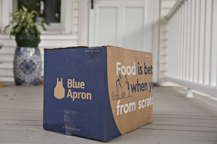 Blue Apron: unicórnio é como são conhecidas as startups de capital fechado com valor de mercado superior a US$ 1 bilhão (Dan Acker/Bloomberg)