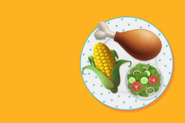 “EmojiMeals” apresenta vídeos no Stories com pratos vazios que são enchidos de acordo com os stickers de alimentos que os usuários selecionam (Foto/Divulgação)
