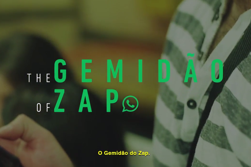 Dupla cria vídeo para explicar o "Gemidão do Zap" aos gringos