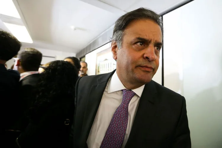 Aliados de Aécio afirmam que não há hipótese de o parlamentar se afastar ou pedir a desfiliação da legenda neste momento (Marcelo Camargo/Agência Brasil)