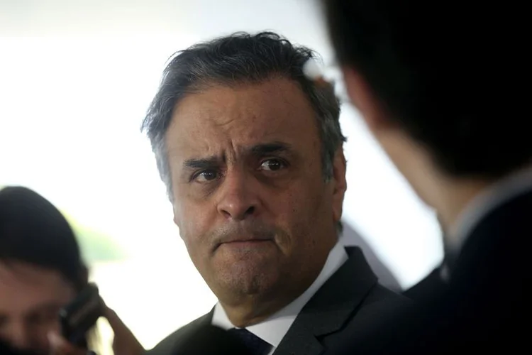 Aécio Neves: em uma conversa, o tucano aparece pedindo o dinheiro ao empresário (Wilson Dias/Agência Brasil)