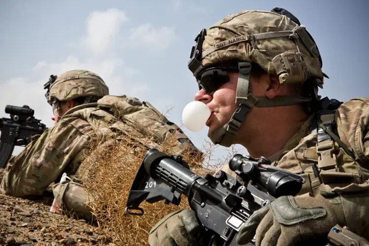 Soldados americanos: Mattis disse estar esperando um plano do chefe do Estado-Maior Conjunto dos militares norte-americanos (Andrew Burton/Reuters)