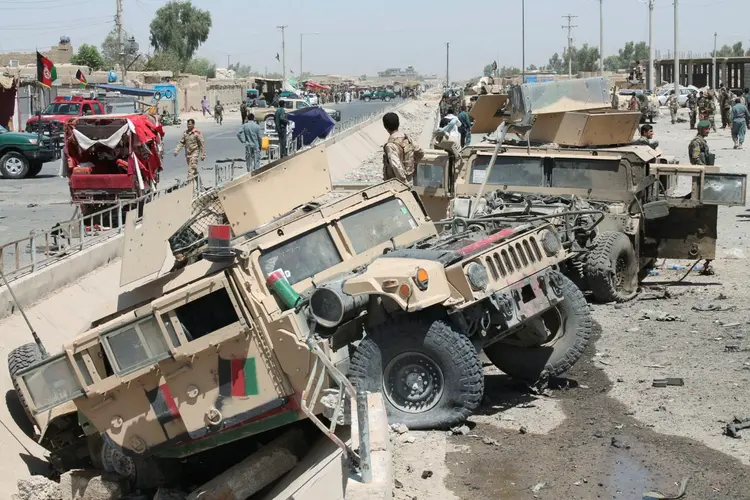 Ataque terrorista atinge soldados no Afeganistão (Stringer/Reuters)