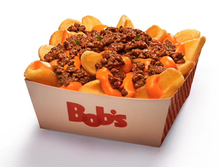 Batata canoa com cheddar e chili do Bob's: lançamento no Brasil (Bob's/Divulgação)