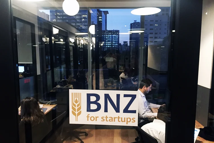 Escritório da BNZ for startups, no WeWork Faria Lima: área nasceu neste ano e já tem mais de 25 clientes (BNZ for startups/Divulgação)