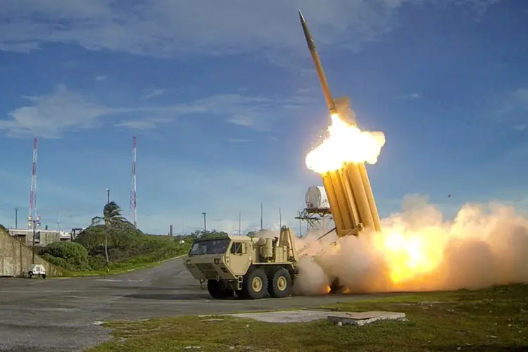 Defesa: teste dos EUA para barrar mísseis da Coreia do Norte (Missile Defense Agency/Reuters)