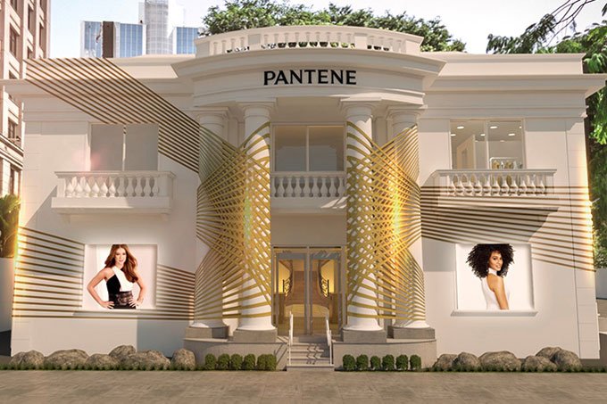 Pantene inaugura casa com salão de beleza gratuito e workshops