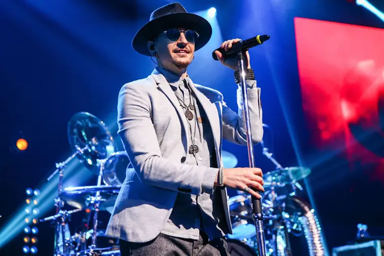 Chester: o vocalista do Linkin Park foi encontrado morto no mês de julho (Rich Fury/Getty Images)