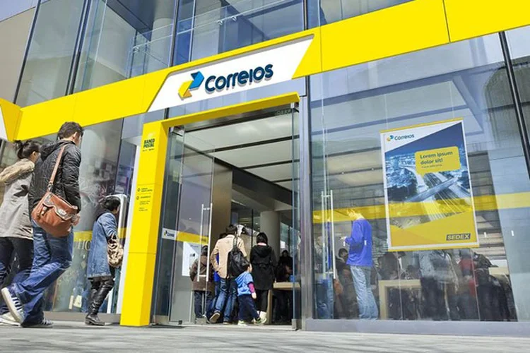 Agência dos Correios: informação consta de relatório da Previc, que no início de outubro determinou uma intervenção no fundo. (Correios/Divulgação)