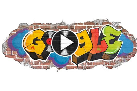 Google homenageia nascimento do hip hop com doodle