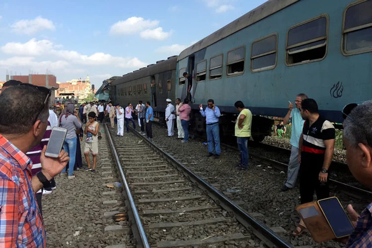 Alexandria: acidente com trem matou ao menos 21 pessoas (Osama Nageb/Reuters)