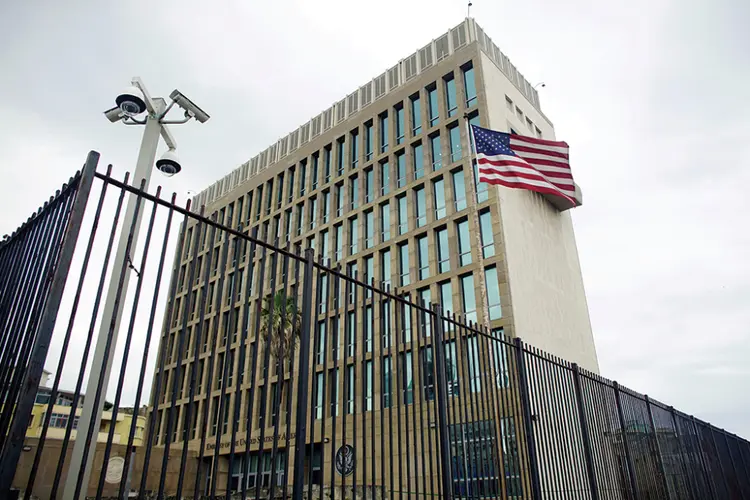 Embaixada americana na cidade de Havana, em Cuba (Alexandre Meneghini/File Photo/Reuters)