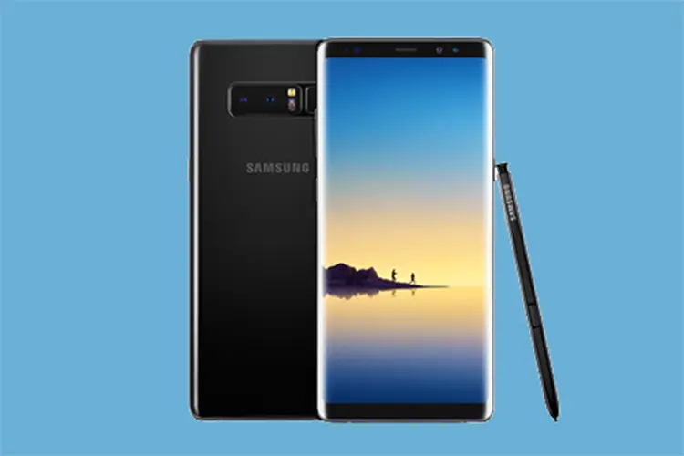 Galaxy Note 8: pôs a Samsung em pé de igualdade com o atual modelo da Apple, o iPhone 7 (Samsung/Divulgação)