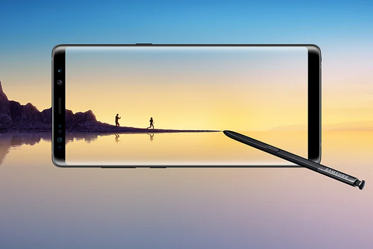 Note 8: smartphone tem caneta inteligente  (Samsung/Divulgação)