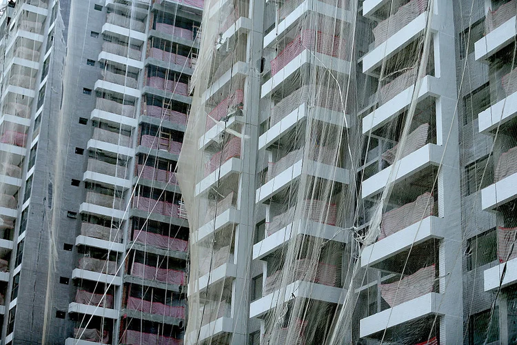 No primeiro semestre, 40% das vendas na cidade de São Paulo foram de imóveis do Programa Minha Casa, Minha Vida (Matthew Stockman/Getty Images)