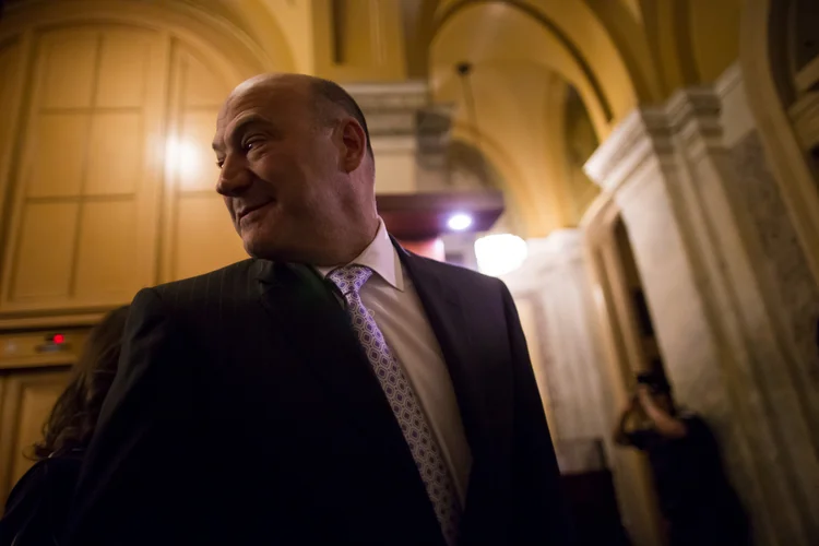 Gary Cohn: ele afirmou que se sentiu compelido a “externar meu desgosto pelos eventos das últimas duas semanas” (Eric Thayer/Getty Images)