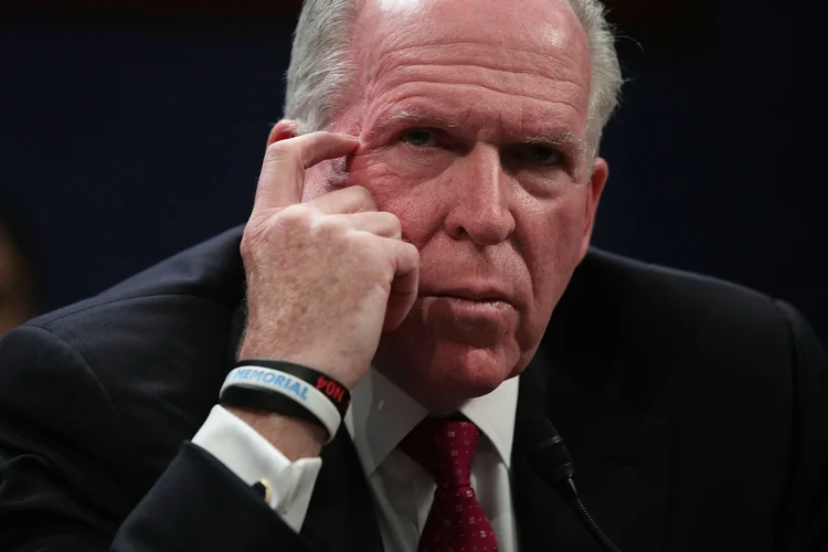 John Brennan: "as palavras de Trump, e as convicções que elas refletem, são uma desgraça nacional", disse (Alex Wong/Getty Images)