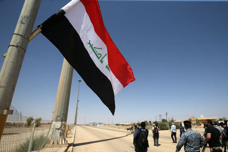 Iraque: os feridos foram levados imediatamente ao hospital (Salah Malkawi/Getty Images)