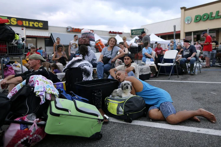 Harvey e Irma influenciam desemprego nos EUA (Jonathan Bachman/Reuters)