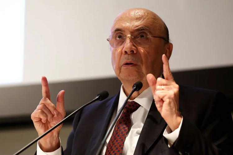 Henrique Meirelles: ministro foi questionado sobre se seria candidato a presidente ou vice no pleito (Wilson Dias/Agência Brasil)