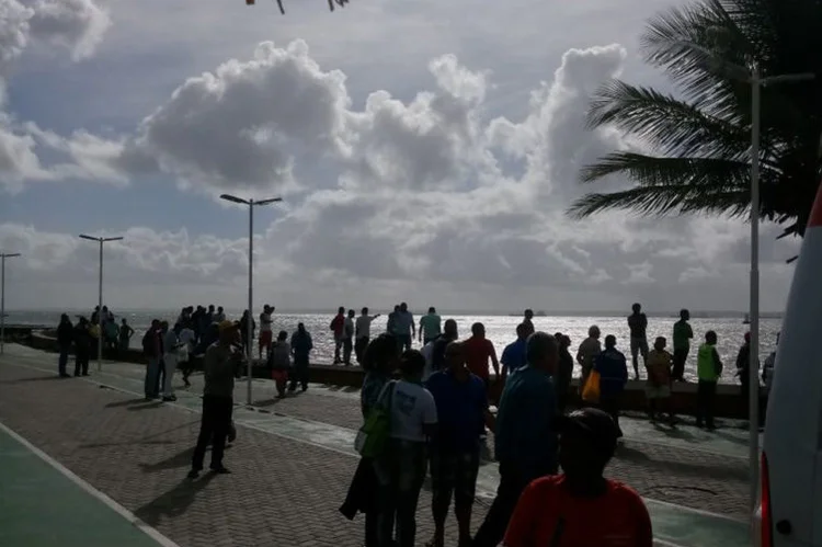 Naufrágio de embarcação na Bahia: para comandante da Marinha, casos como o da Bahia e do Pará não estão diretamente ligados à falta de fiscalização (Popular FM / O Bruto/Fotos Públicas)