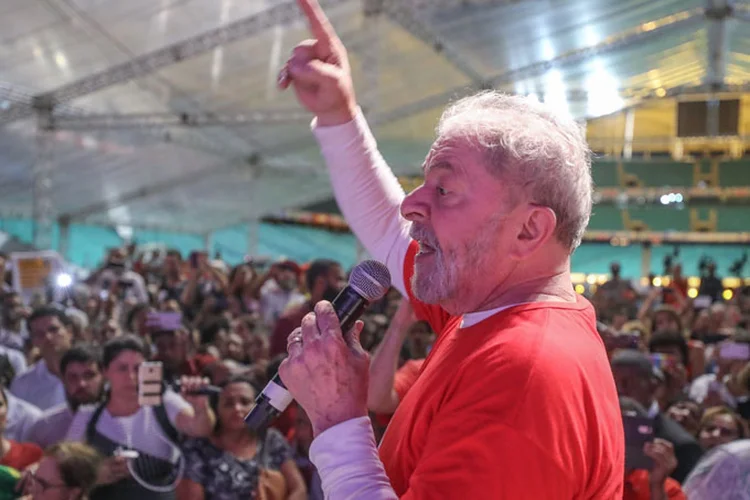 Lula: de acordo com o investigador, a acusação está baseada numa série de mensagens e documentos (Lula/Facebook/Divulgação)