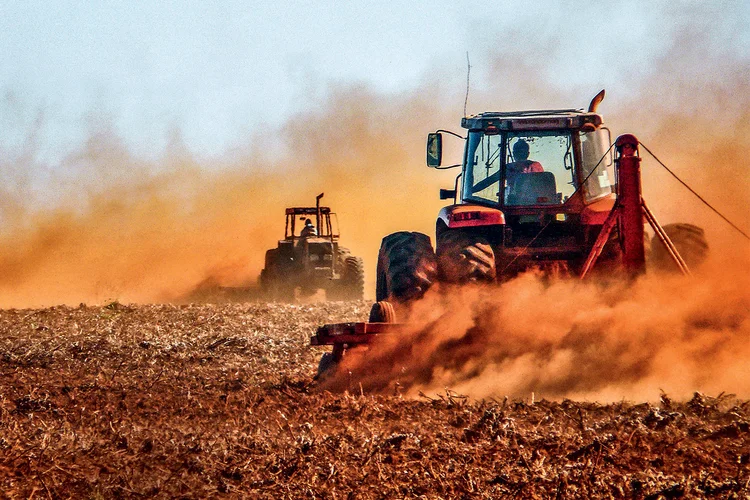 Lavoura de soja: tempo seco coloca em alerta os produtores (JC Patricio/Getty Images)