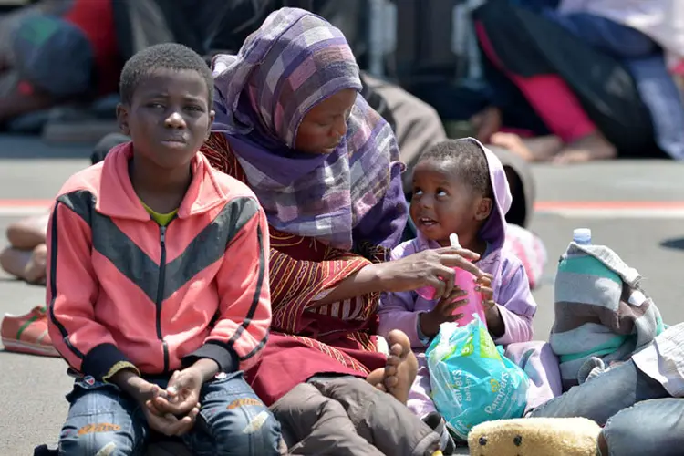 Líbia: desde 2011 o Unicef tem aumentado a ajuda ao território, e mais de 1,3 milhão de crianças já foram vacinadas contra a pólio (Pool/Getty Images)