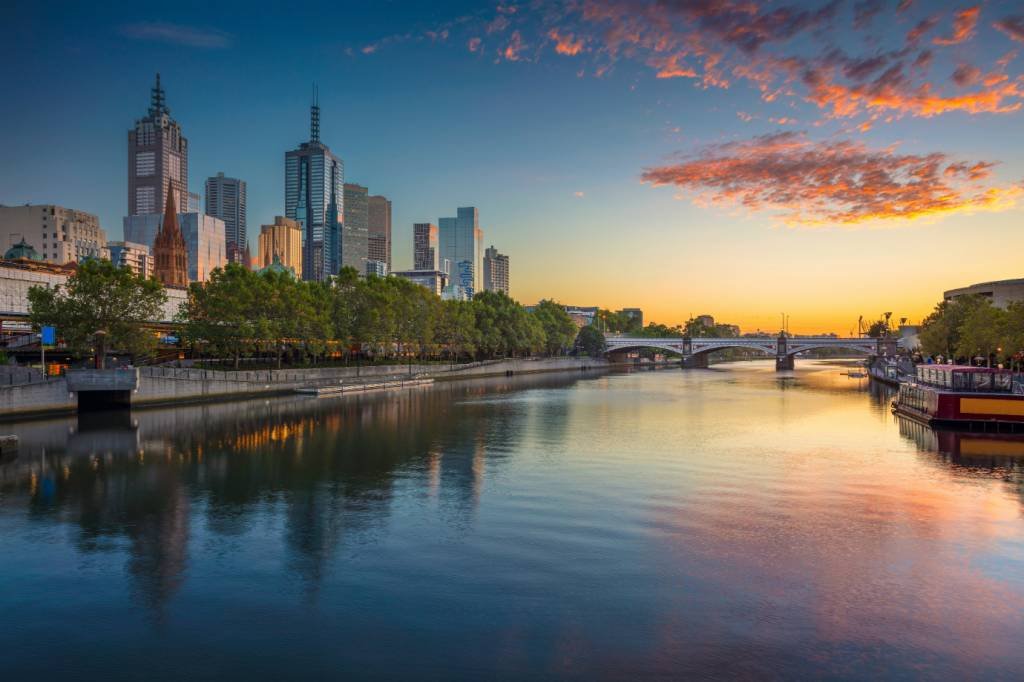 Melbourne, Austrália; pelo sétimo ano consecutivo, cidade é eleita a melhor para viver em todo o mundo (Rudy Balasko/Thinkstock)