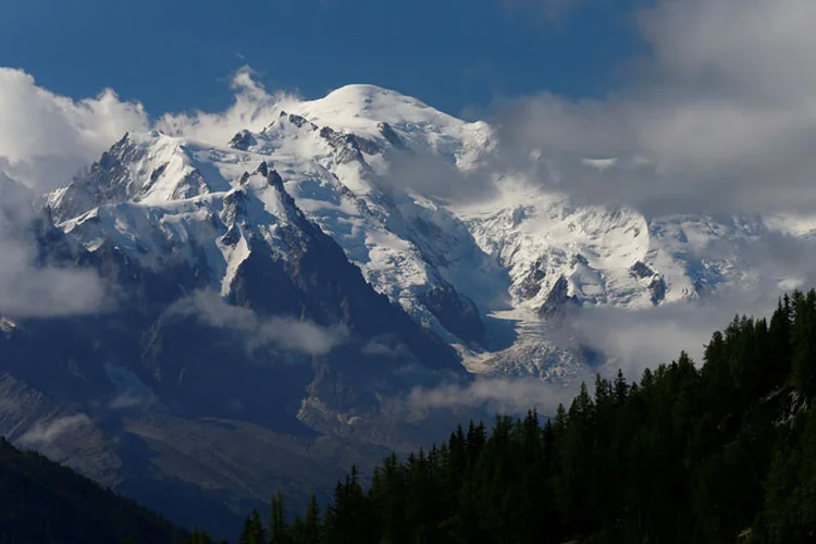 Mont Blanc: o francês caiu 300 metros (Denis Balibouse/Reuters)