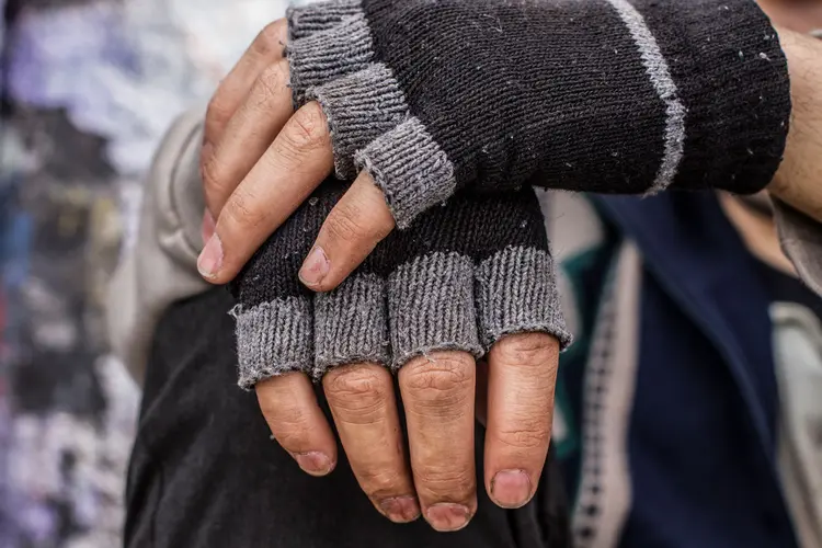 Frio: dois moradores de rua morreram na madrugada desta segunda-feira (21) em decorrência das baixas temperaturas na capital paulistana (monstArrr_/Thinkstock)