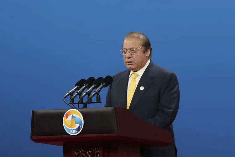 Nawaz Sharif: o ex-primeiro ministro renunciou em 28 de julho (Lintao Zhang/Getty Images)