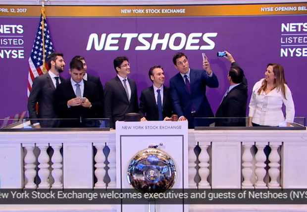 Netshoes dispara 40% em NY com oferta da Centauro