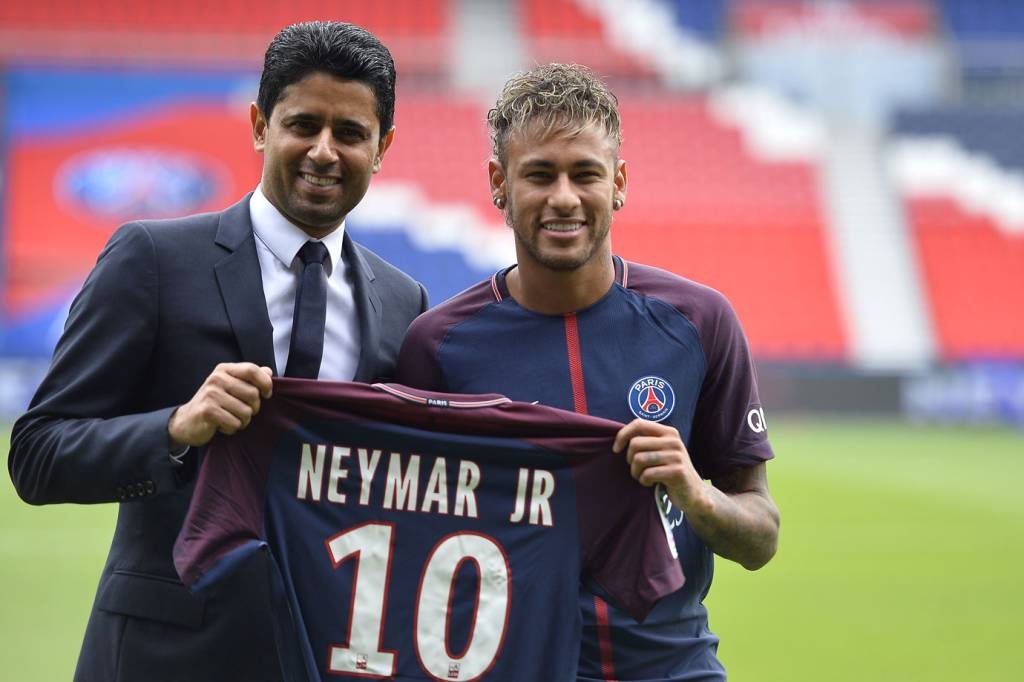 Neymar tem o terceiro maior salário do mundo