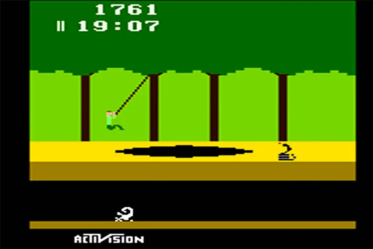 Pitfall: jogo foi um marco no Atari (Activision/Reprodução)