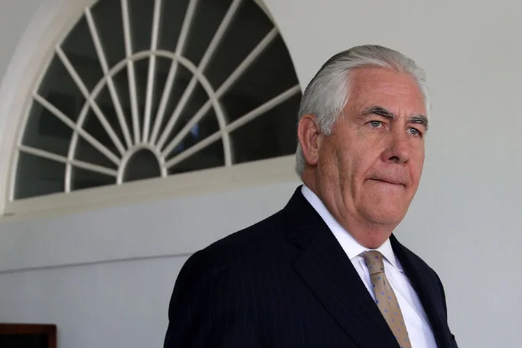 Rex Tillerson: "Temos linhas de comunicação com Pyongyang. Não estamos às escuras, em um blecaute". (Alex Wong/Getty Images)