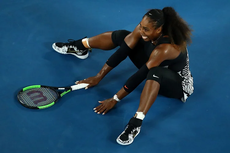 SERENA WILLIAMS: tenista é uma das inspirações para livro que busca exaltar mulheres fora dos padrões, mas que ficaram conhecidas por atos extraordinários (Cameron Spencer/Getty Images)