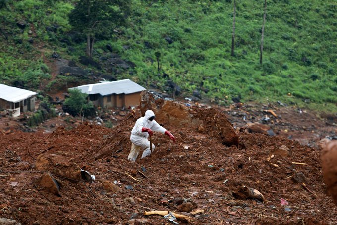 600 pessoas continuam desaparecidas em Serra Leoa após inundações