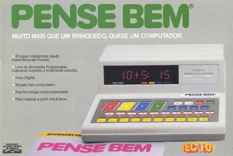 Pense Bem: brinquedo fez sucesso nos anos 1980 (Tectoy/Divulgação)