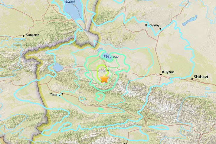 Terremoto de magnitude 6,3 atinge oeste da China