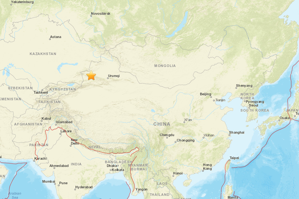 Segundo tremor atinge China em menos de 1 dia e deixa 33 feridos