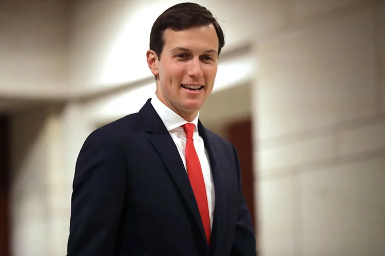 Jared Kushner: ele deve se encontrar separadamente com o primeiro-ministro israelense e com o presidente da Autoridade Palestina (Chip Somodevilla/Getty Images)