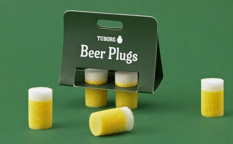 Lançamento da Tuborg: ação na Dinamarca sobre consumo de álcool (Tuborg/Divulgação)